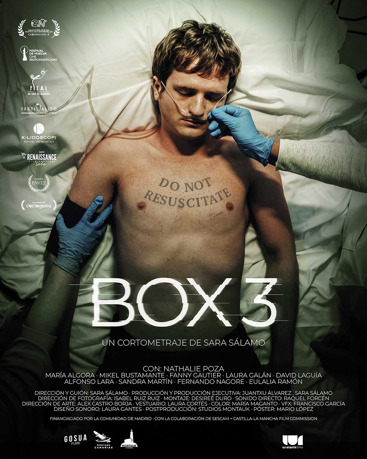 Cartel del corto Box 3