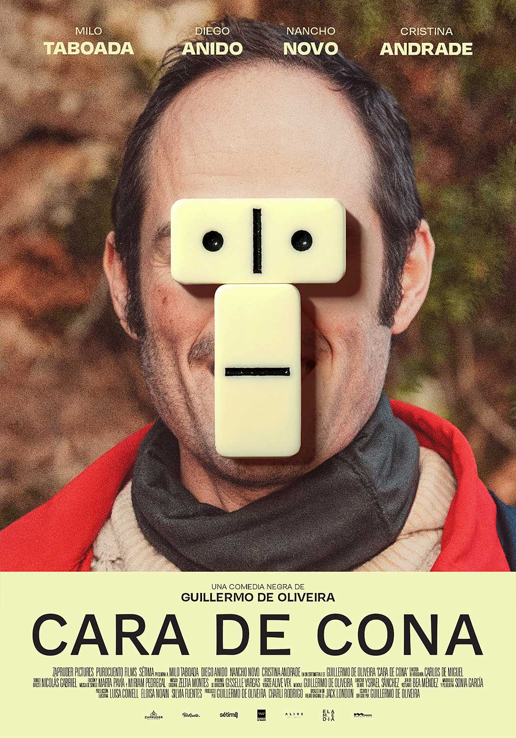 Cartel del corto Cara de cona
