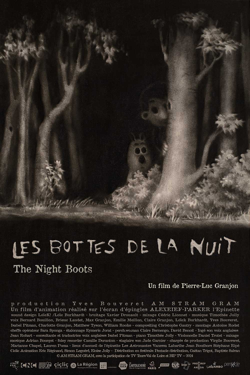 Cartel del corto Les bottes de la nuit